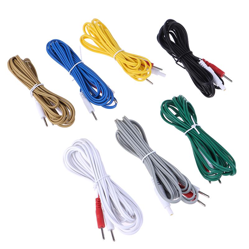 2.35Mm  Electrotherapy Electrode Lead Electric Shock Wires Cable For Massager Connection Cable Massage And Relaxation