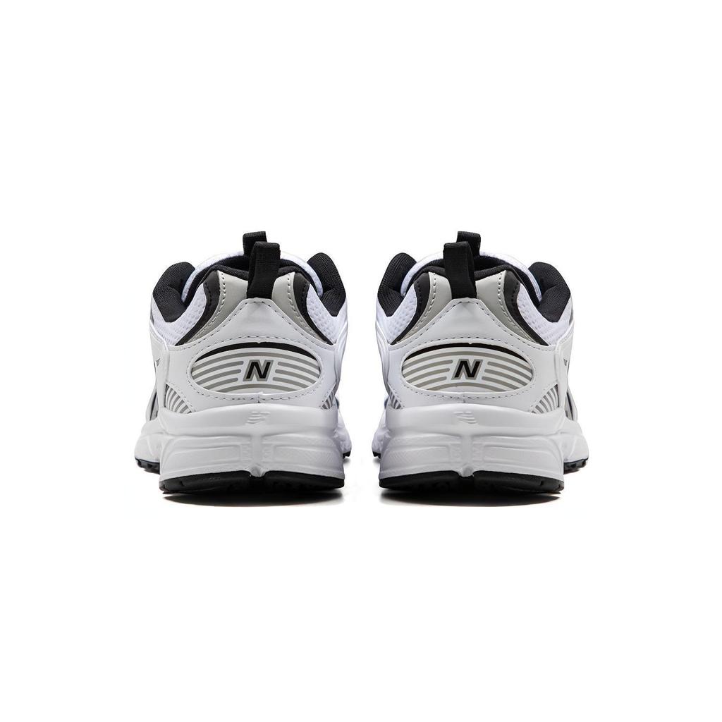 New Balance 408 Tessuto Confortevole Pelle Durevole Traspirante Leggero Scarpe da Corsa Basse Sneakers Unisex Bianco Nero ML408I