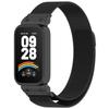 Metal Case+Milanese Strap for Xiaomi mi band 9 active accessories bracelet correa+Protective Bumper shell Cover for Redmi band 3