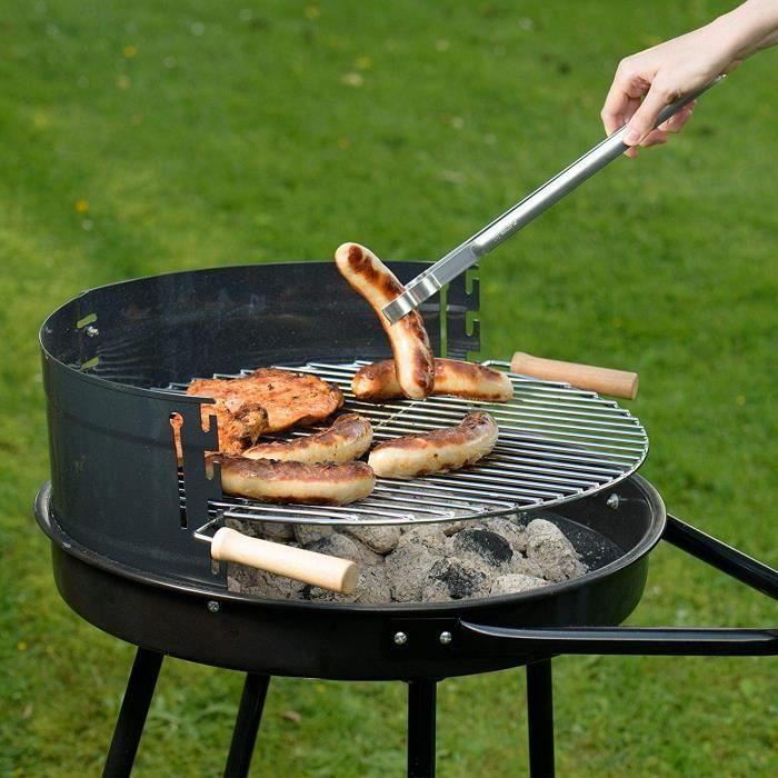 Westmark gliberts food equipment limited pince à saucisse droite en acier inoxydable argent 35 cm - we1275