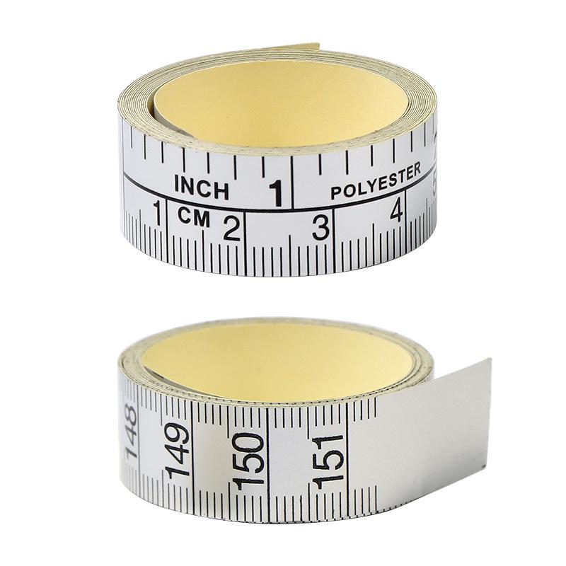 1pc Self Adhesive Metric Measuring Tape Ruler for Sewing Machine Stickers, Perfect for Winter, New Year