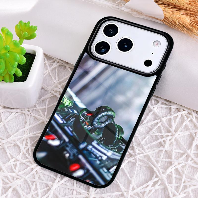Ddj Dj Music Phone Case for iPhone 17 Air 16 15 11 12 14 13 Pro Max Shockproof Cover