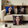 L-Lana Del R-Rey Pillow Case Square Double-Sided Sofa Cushion Cover Bedroom Bedside Pillow