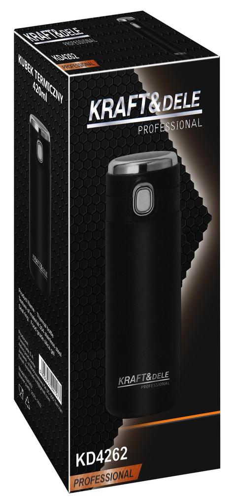 Thermal mug 420ml LED KD4262