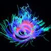 Fluorescent Simulation Silicone Sea Anemone Aquarium Fish Tank Landscape Decor Coral Emulation Plant Decoration Home Ornament