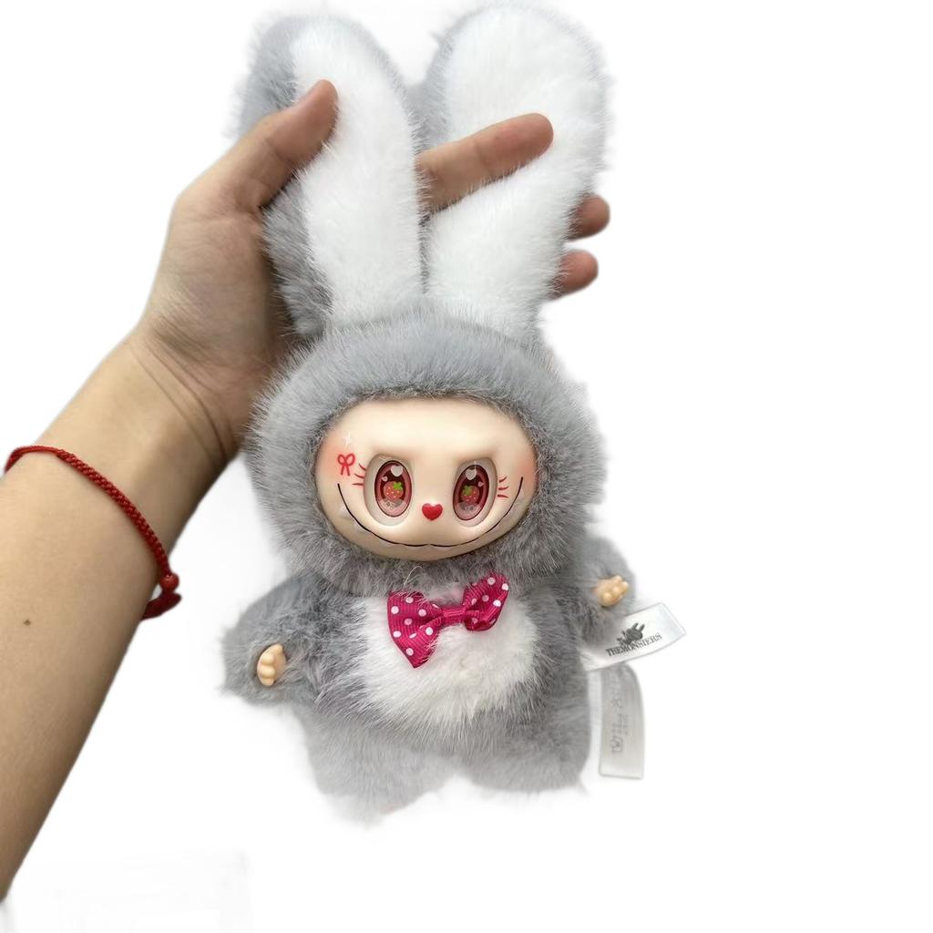 Big-eared Rabbit Doll Labu Bag Pendant Doll Toy Keychain Pendant Ornament Plush Toy