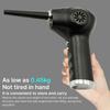 Electric   Duster with Light 60000RPM 2 Gears   Rechargeable Cordless Handheld   Blower with 5 Nozzles for Home PC Keyboard Car Interior 