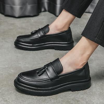 Mode Neue Bequeme Herren Dicke Sohle Slipper Schuhe für Herren Elegant Lässig Business Luxus Männlich Herren erhöhen Höhe Schuh