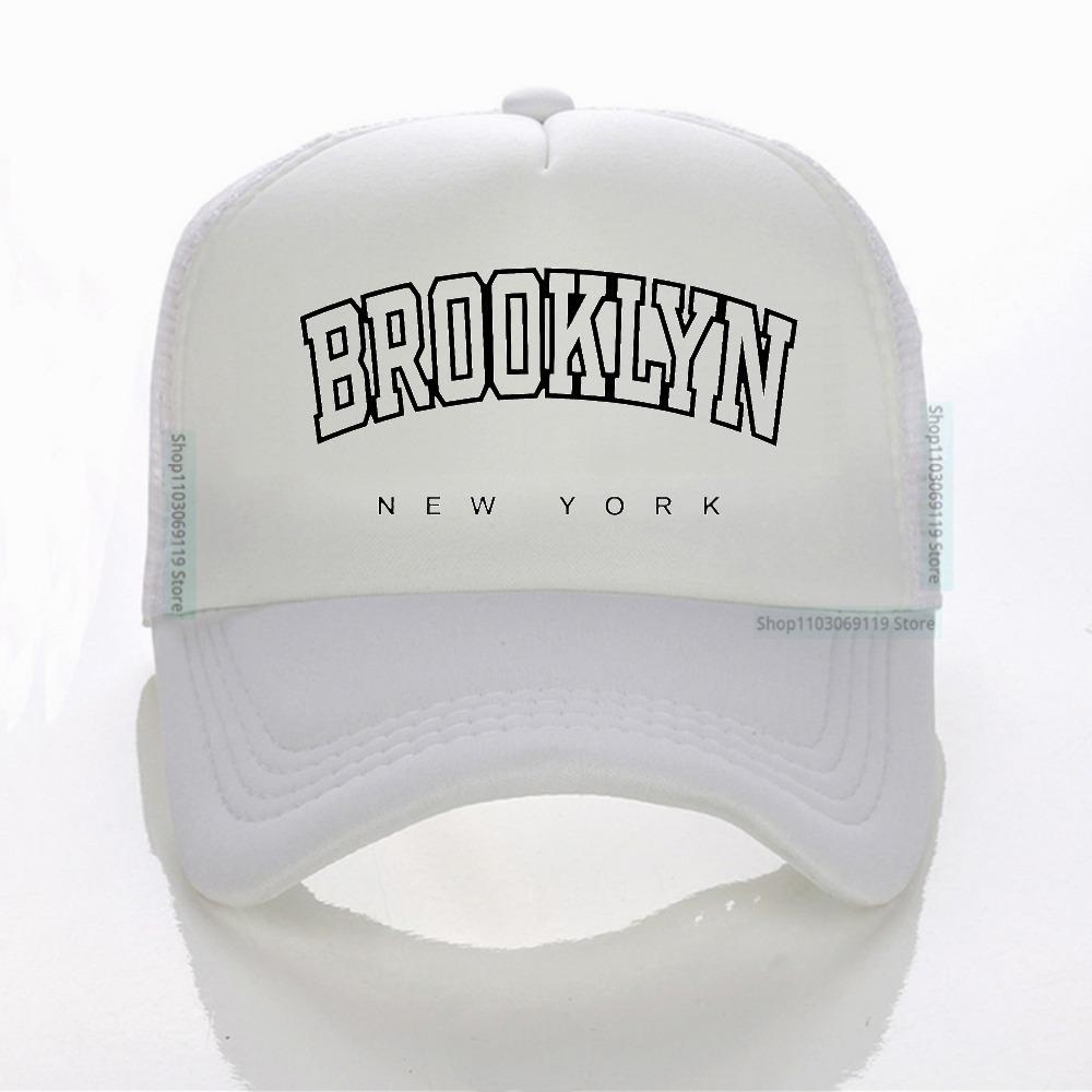 summer new Unisexs Mesh hat Brooklyn New York Unisexs baseball caps Fashion Hip Hop Mesh breathable Trucker hats