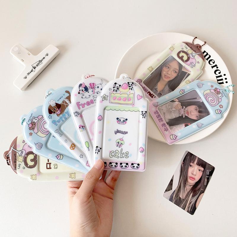 New Arrival Kpop Creative Photocard Holder Idol Card Holder 3 Inch Polaroid Display Pendant Small Picture Frame Protective Cover