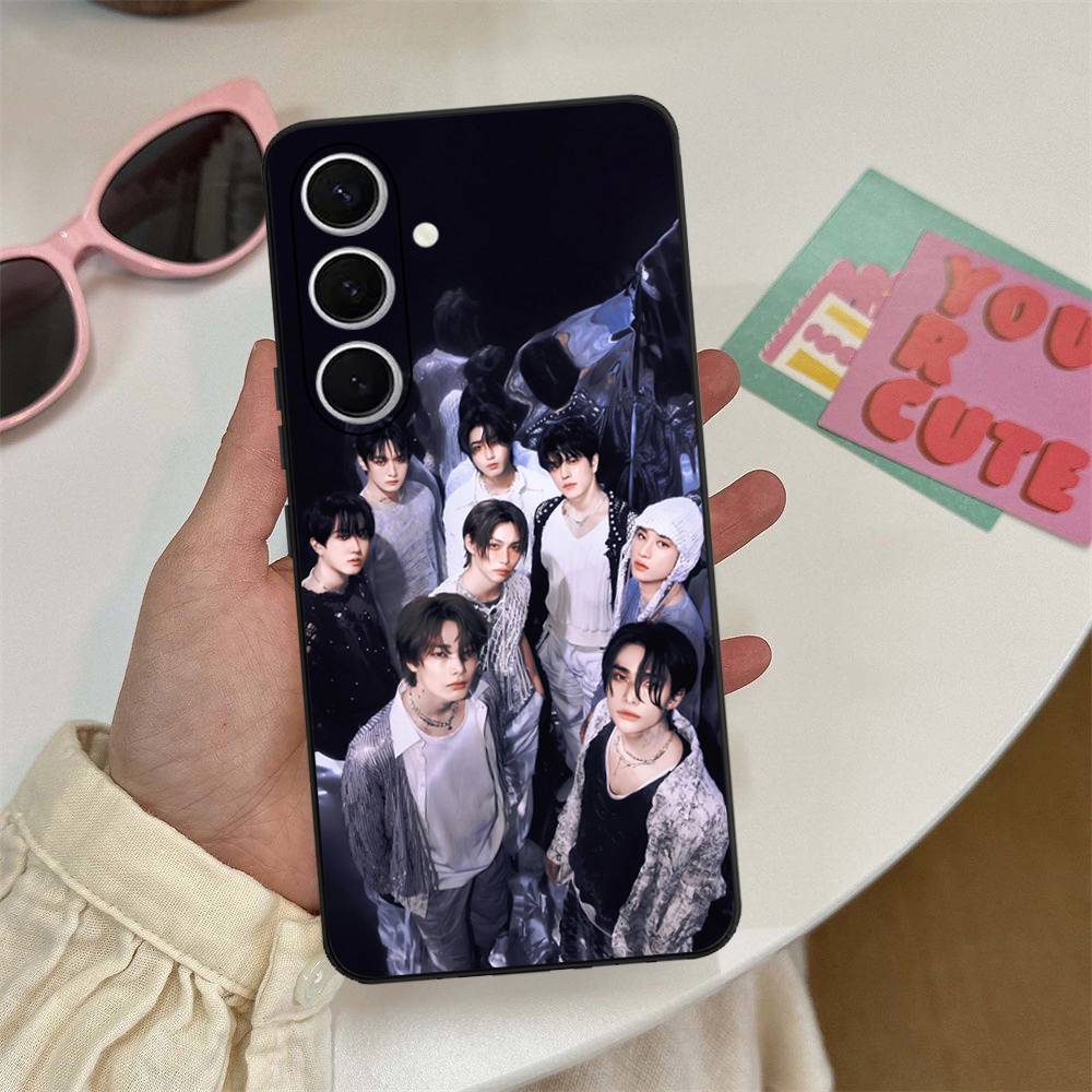 Чехол для телефона Kpop S-Stray K-Kids для Samsung S 24 fe 25 Ultra plus 20 lite 21 30 22 23 24 22 Ultra 5G Fundas Samsung S25