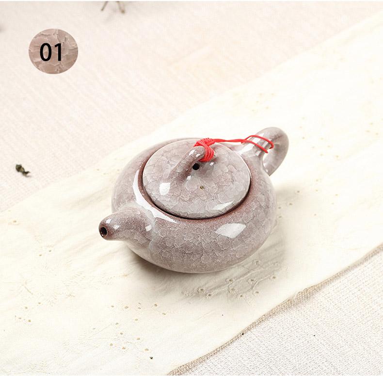 Chinese Traditional Ice crack glaze Tea pot, Elegant Design Tea Sets Service , China Red teapot Creative Gifts
