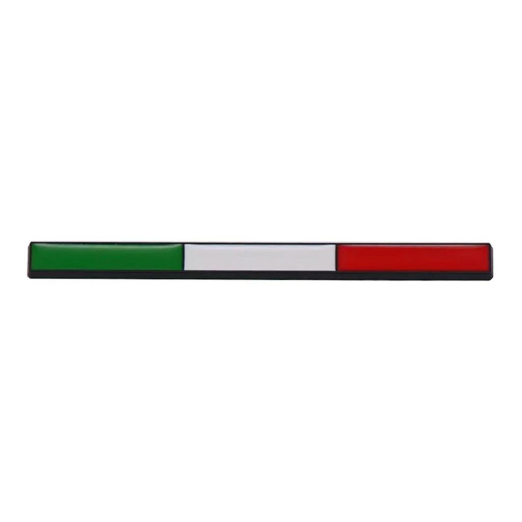 Adesivo Distintivo Bandiera Tricolore Germania Francia Italia Svezia in Metallo 3D Parafango Laterale Bagagliaio Posteriore Emblema Decalcomania