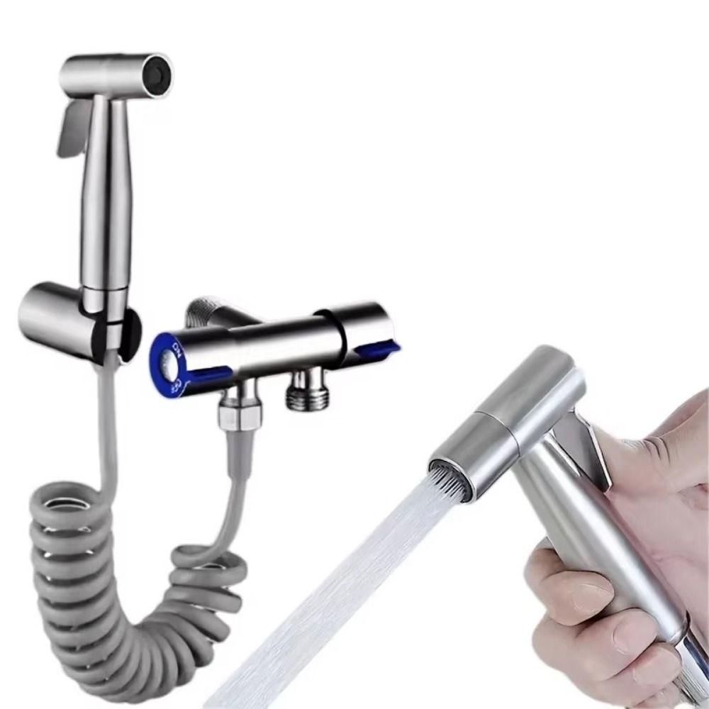 High Pressure Toilet Sprayer Heads Flexible Hose Women Washer Sprinklers  Toilet