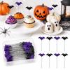 50/100Pcs Reusable Halloween Bat Sewing Needle Cartoon Embroidery Patchwork Pins  Patchwork Craft