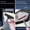 1 PC Side Mirror Squeegee,Car Mirror Squeegee,Retractable Car Rearview Mirror Wiper,Portable Car Cleaning Tool for Rainy Foggy Weather