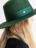 Kaliseumontapone Cindy 9 Beads Beaded Fedora Hat