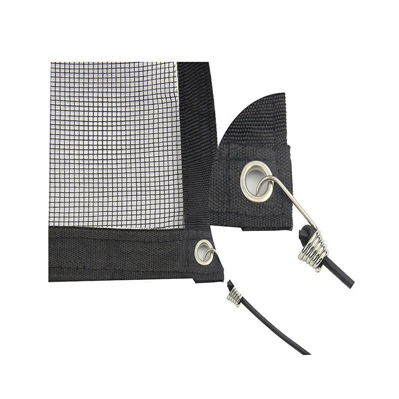 Universal Car Pet Barrier for Dogs & Cats - Heavy-Duty Mesh Divider Net with Steel Frame, Adjustable Vehicle Partition Guard , Keep Pets Safe In Back