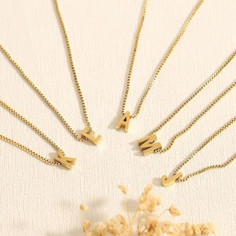 Exclusive Design Fashionable Letter-shaped Personalized Necklace for Women with Elegant Collar Chain Style