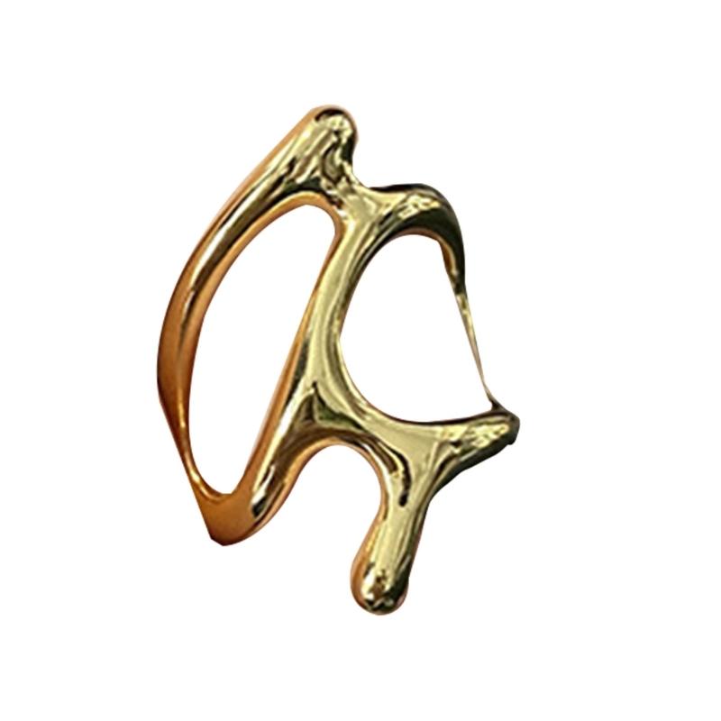 Two Hands Than Heart Rings Punk Gothic Hip Hop Band Jewelry Charm Gift Statement Promise Anniversary Ring for Women Men