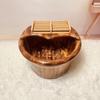 Chang Baosen Zeder Fußbadewanne mit Massagegerät