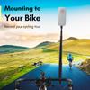 Motorcycle Bike Invisible Selfie Stick Handlebar Mount Bracket 28cm-115cm Adjustable Length with