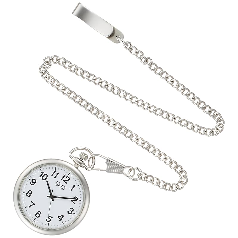 

[Citizen Q&Q] pocket watch chain QA70-204 white