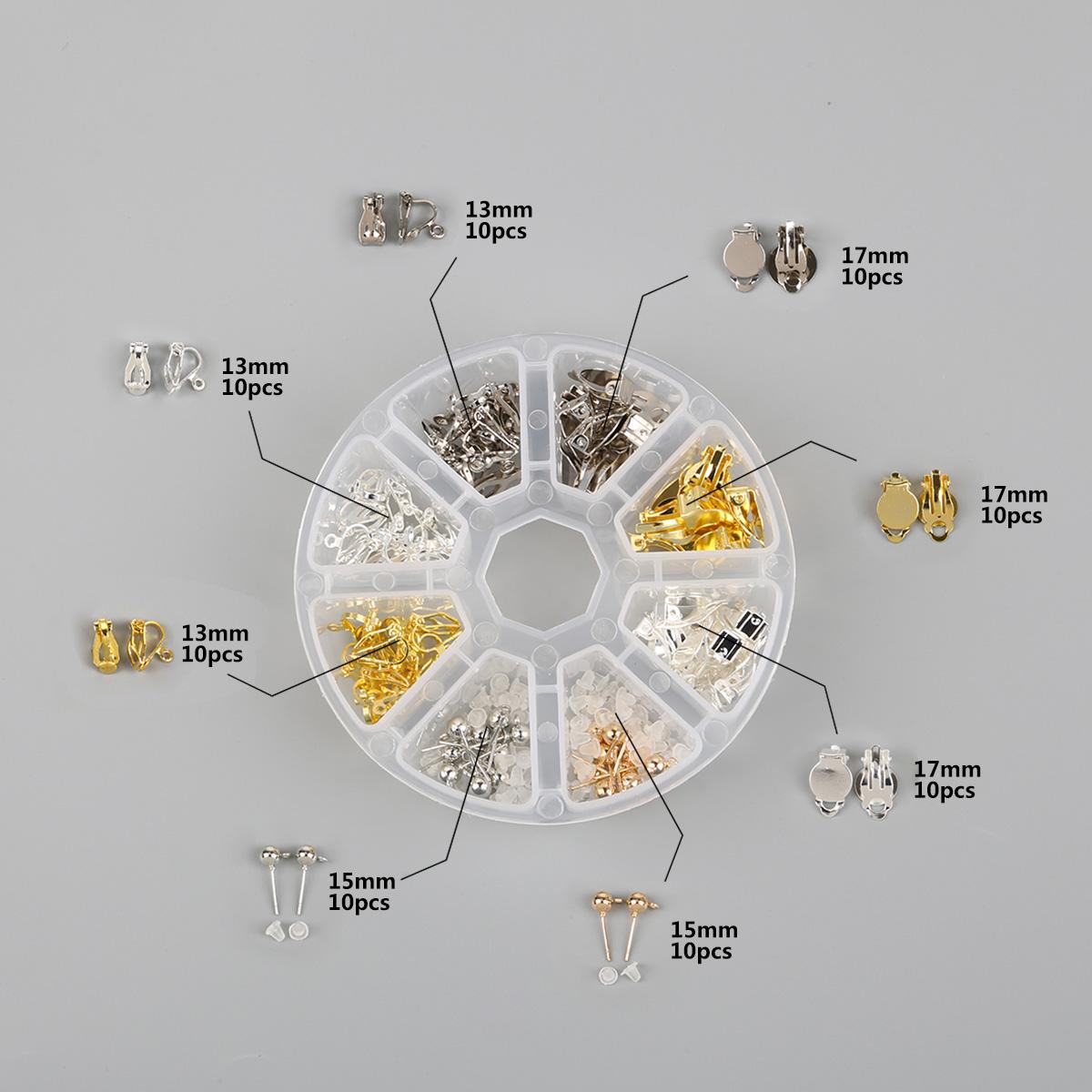 

1 компл./кор. застежки-цепочки Подвески игольчатые кольца для DIY аксессуары для изготовления ювелирных изделий