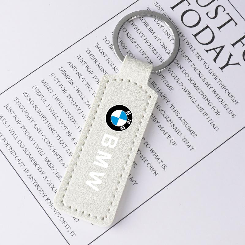 Leather Car Styling Keychain Anto-loss Key Ring Pendant For BMW 1 3 5 7 Series X1 X3 X4 X5 F10 F15 F16 F20 F30 F18 F25 M3 M4 E34 cysh69