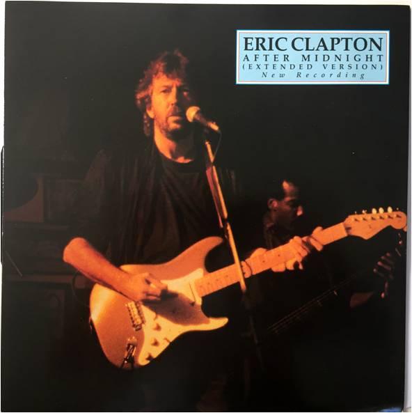 12-дюймовая пластинка ERIC CLAPTON After Midnight Расширенная версия PZ8 Polydor 1988 Великобритания Рок Б/у