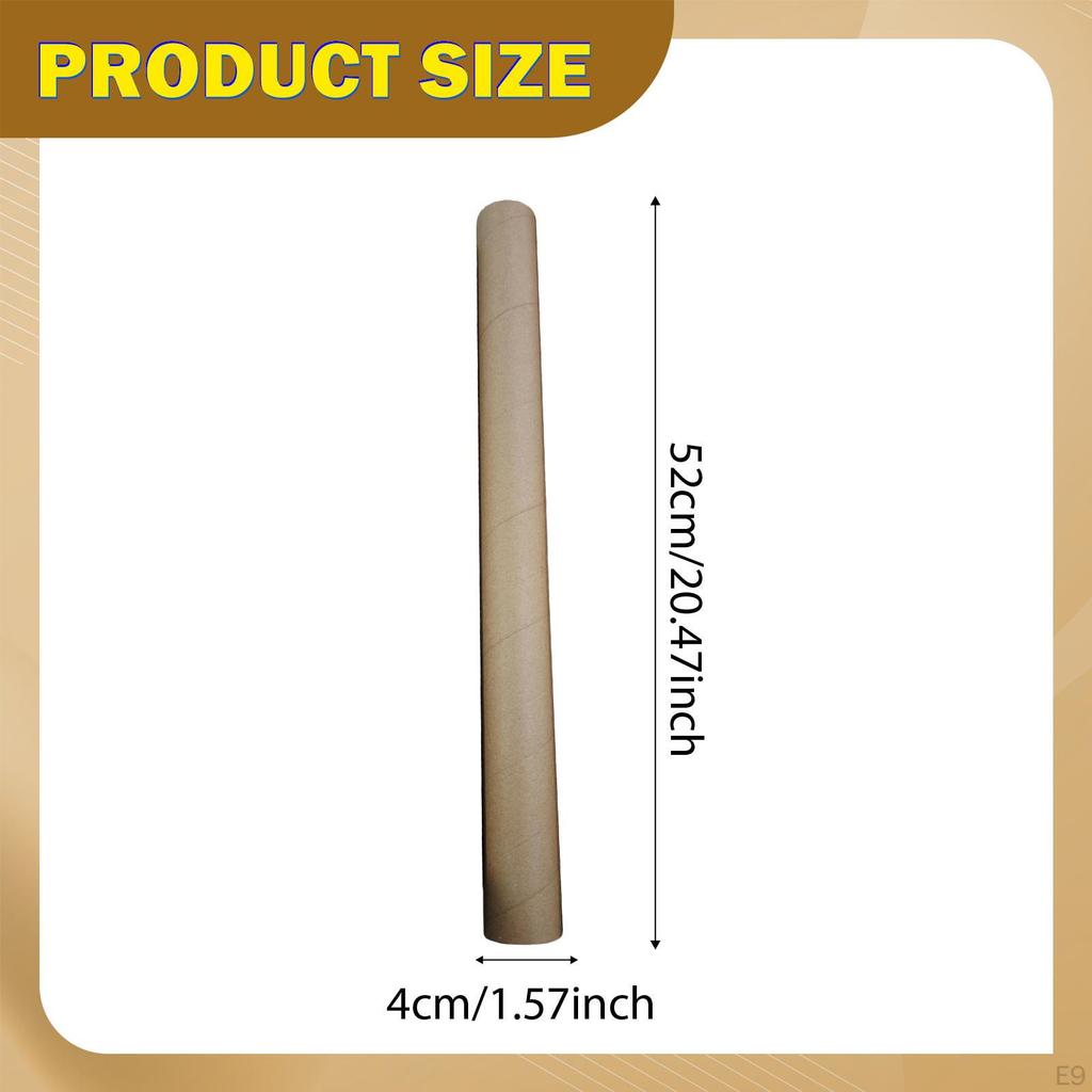 8 Stück Versandhülsen Bastelrollen für Bastelarbeiten Malen Dokumente Aufbewahrungsröhren Dick