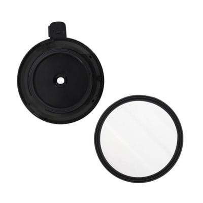 Reusable Outer Bowl Lid Ice Cream Maker Replacement Component ABS Texture for Smooth Operation and Splashs Prevention