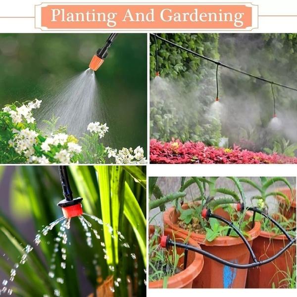 149Pcs DIY Saving Water Automatic Micro Drip Irrigation System Garden Greenhouse Irrigation Spray Self Watering Kits
