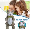 Cute Plush Hand Puppet Pretend Playing Doll Soft Animal Puppet Parent Child