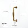 Zinc Alloy Cabinet Door Handles Antique Bronze Wardrobe Door Handles  Furniture Hardware