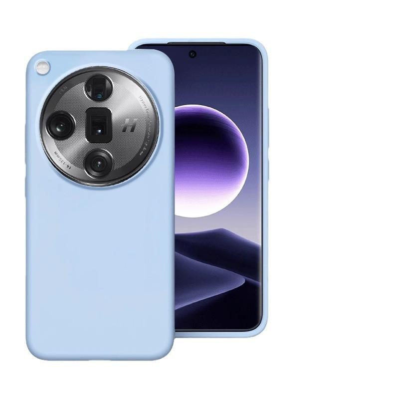 Applicable to OPPOFindX9Pro mobile phone case liquid silicone findx7Ultra all-inclusive anti-drop x8 new ultra-thin