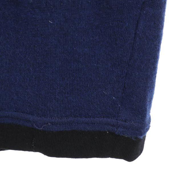 ALESSANDRO DELL ACQUA Long Sleeve Knit 48 Navy System Sweater Women Used