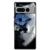 For Google Pixel 7 Pro Case Soft Black Silicone Bumper Butterfly Phone Cover for Googe Pixel7 7Pro Pixel7Pro Cases Fundas Coque