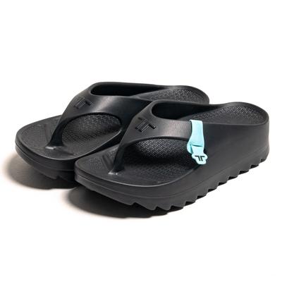 Erholungsschuhe Bequem Schwarz TELIC (Telic)Authentisches ProduktUnisex Sandalen, Sandalen, W-FLIP SHARK, (XL 27,5-28cm)