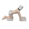 Cool E-sports Room Decor 3D Printed Masked Hottie Ornament, Mysterious Character Figurine, Stable Creative Office Desk Gadgets Base Desktop