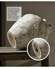 Wabi-Sabi Style Zen Arrangement Rough Pottery Jar Handmade Dried Flower Arrangement B&B Hotel Vintage Hydroponic Ceramic Vase