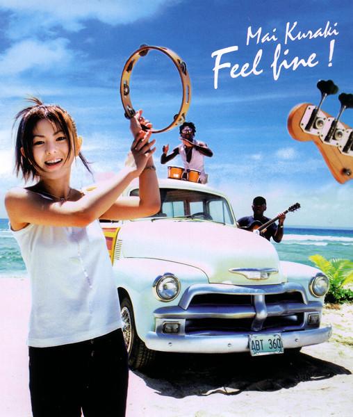 CD MAI KURAKI Feel Fine GZCA2037 Giza Studio 2002 Япония Японский Поп-Рок Б/у