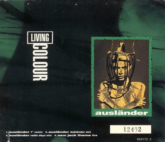 CD LIVING COLOUR - Ausländer 6591732 Epic 1993 Japan Dance & Electronica Used