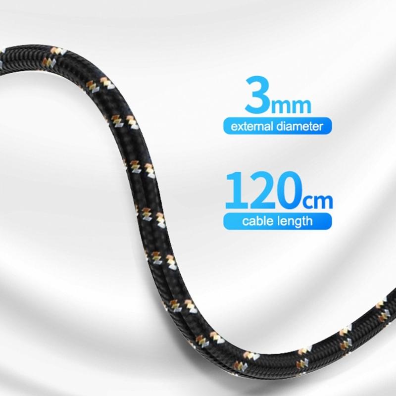 Professional USB C Male to 3Pin Female Mic Cable Dynamic Mic Recording Cord Converters Wire for Dynamic Microphones