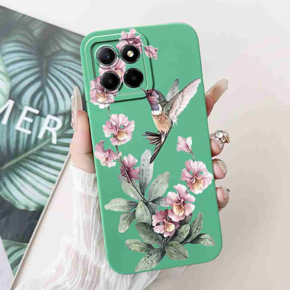 Funda For Honor X8 5G Case New Fashion Flower Shockproof Phone Cover For Honor X8 X6 X 6s X6s 4G 5G HonorX8 Capa