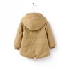 Kinder wattierte Baumwolljacke Winter Jungen warme Kapuzenjacke