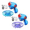 Shoot Motion Sensor Flying UFO Toy Remote Control Kids Flying Drone Toy with LED Lights Toddlers Smart Obstacle Avoidance Mini Ball Drone Toy