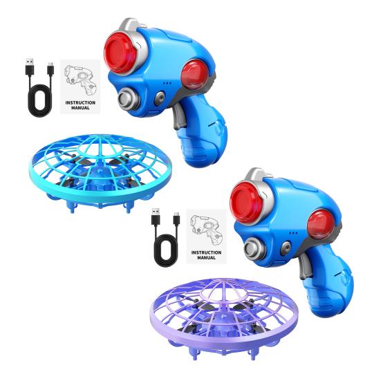 Motion Sensor Flying UFO Toy Remote Control Kids Flying Drone
