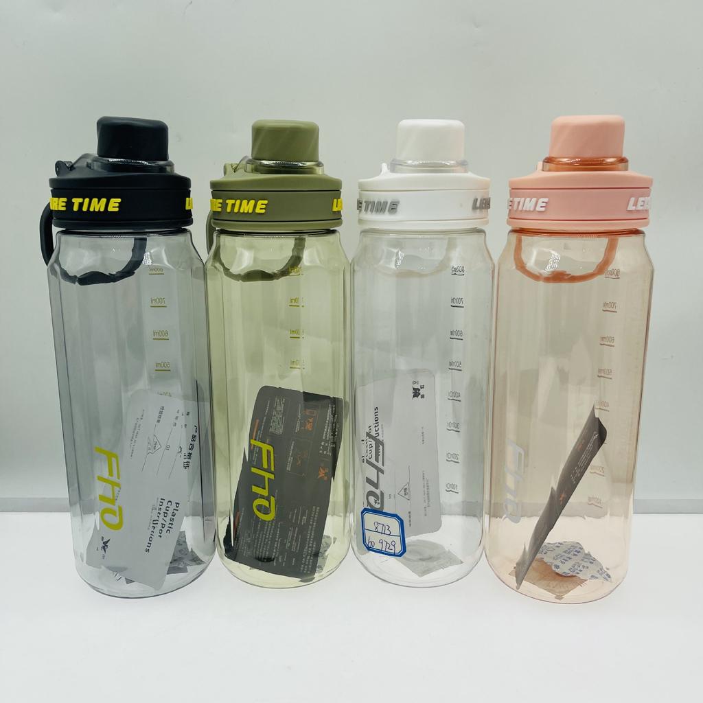 Water bottle Yichang 8711PC plastic water cup sports outdoor portable direct drinking cup 810ml large capacity handle space cup