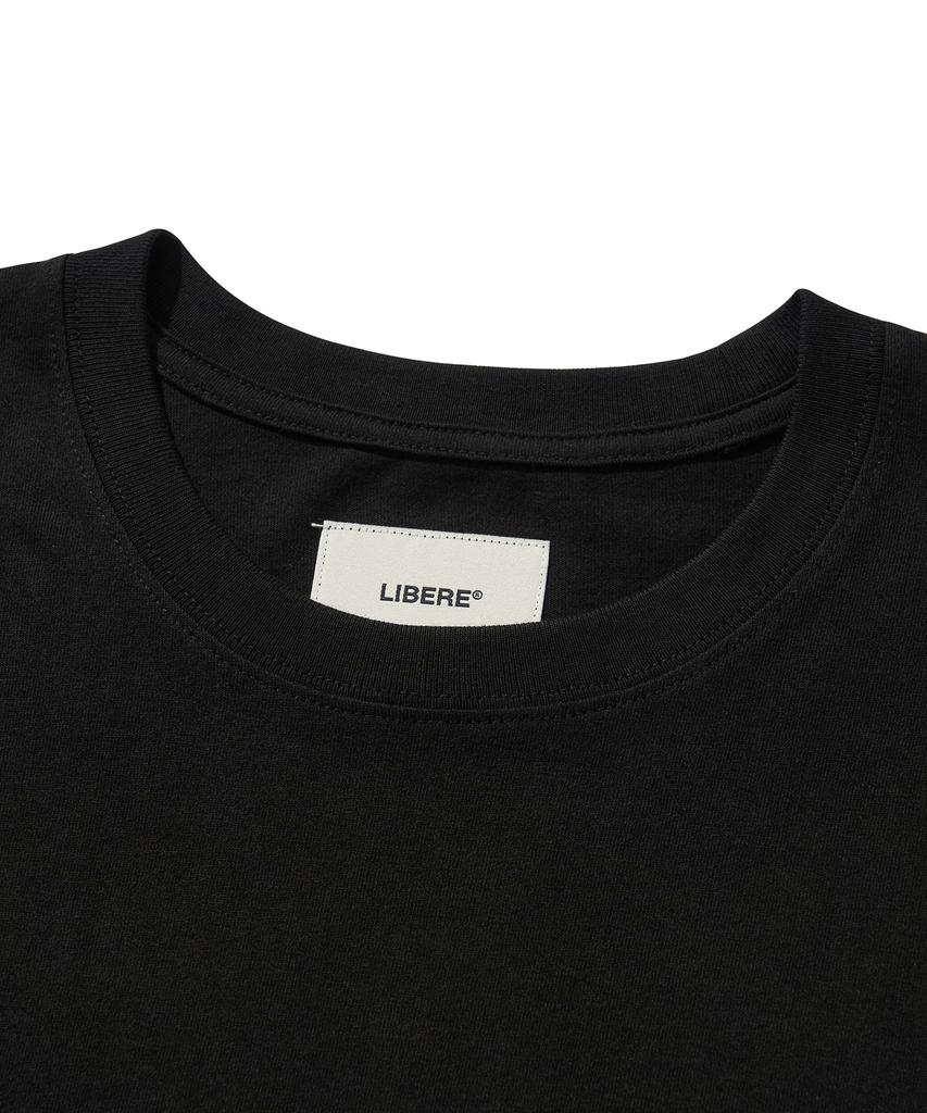 LIBERE Flower Long Sleeve Tee / Black